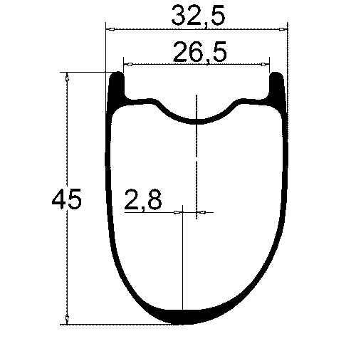 Anath 456 Rim Profile