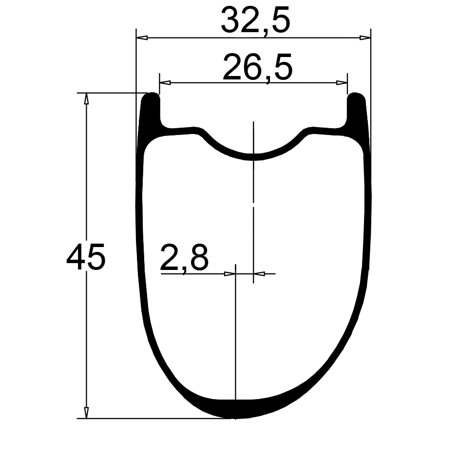 Anath 456 Rim Profile