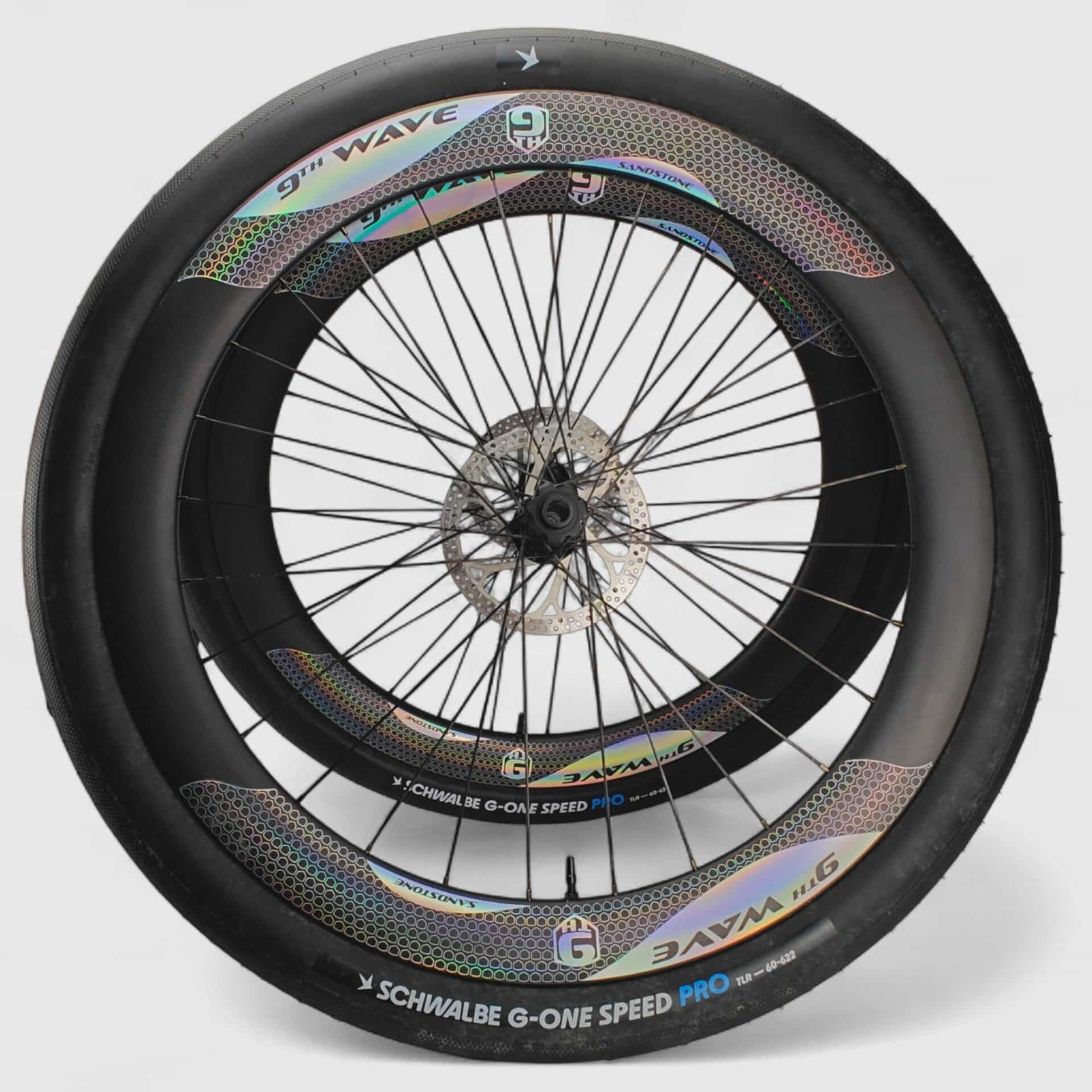 9th Wave SandStone SL32 carbon gravel wheel