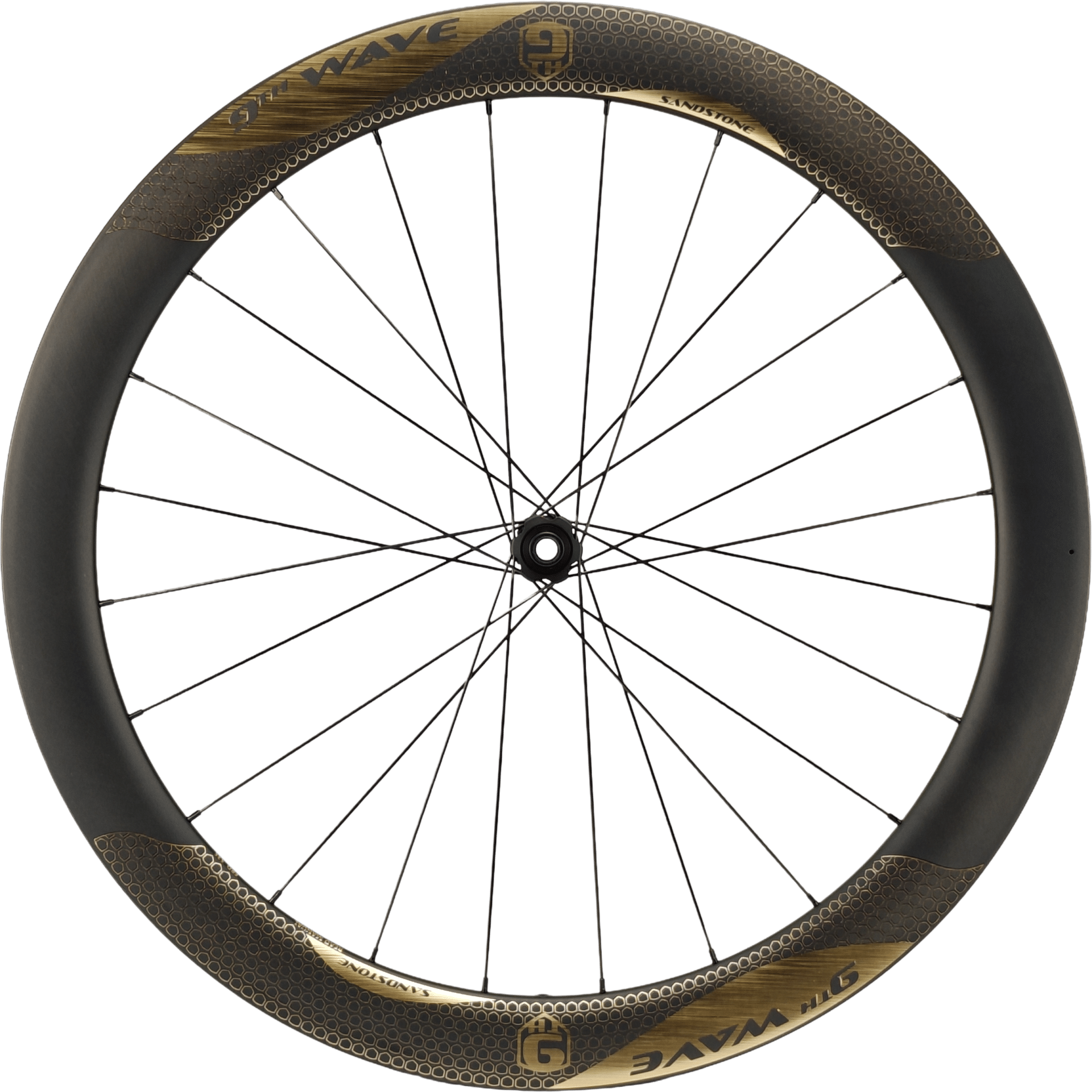 Sl Rims SandStone SL: 1388g Featherweight Carbon Wheels for Gravel